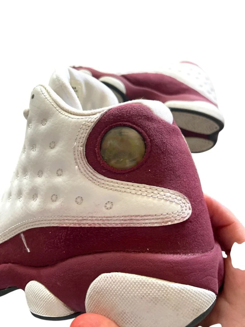 Nike Air Jordan 13 Retro Bordeaux High Tops Size 6 Grade School Colorway Vintage